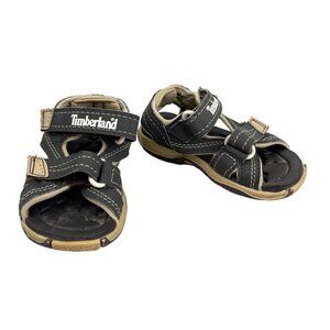 Timberland Mad River 2-Strap Fisherman Sandals Toddler Shoes Size 5 Brown 43862